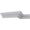 Ekena Millwork 2 1/2"H x 2 1/2"P x 3 5/8"F x 94 1/2"L, (2 1/2" Repeat), Butterfly Crown Moulding MLD02X02X03BT - alternate 6